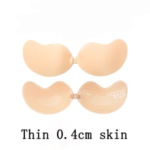 【♡Lovely girls house♡】A-D Cup Invisible Bra Women Front Buckle Push Up Nubra Chest Stickers Strapless Traceless Bra for Women Inexpensive