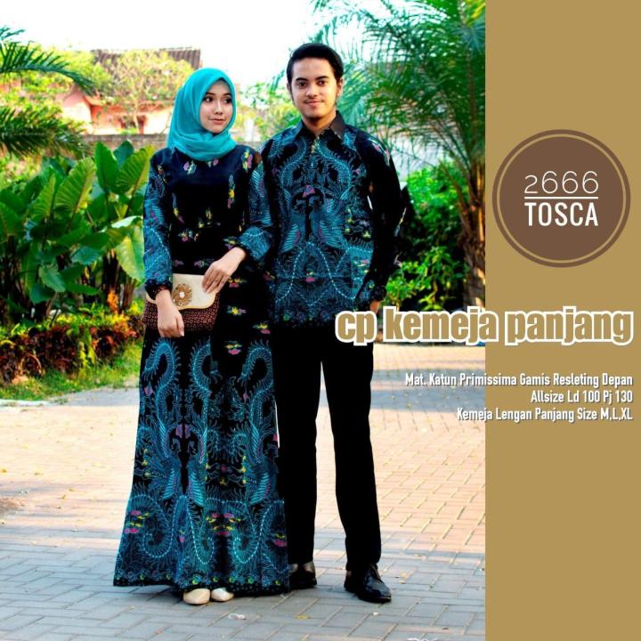 99% TERMURAH (COD)- Baju batik couple – batik baju muslim wanita