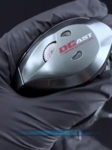 SEASIR Thương hiệu DCAST DC Baitcasting Cuộn dây câu Điều khiển kỹ thuật số đúc dài Vòng đệm Carbon bánh răng bằng đồng 7.3: 1 7 + 1BB Kéo tối đa 9kg Cuộn dây câu nước mặn ngọt