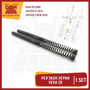 Per Skok Depan VEGA ZR 2008 (PSP) SET ISI 2 - Spring Front Fork Shock Jupiter Z New Z1 Vega Force