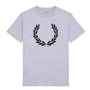 Original FRED PERRY men t shirt Men Embroidered Cotton Casual Short-Sleeve T Shirt