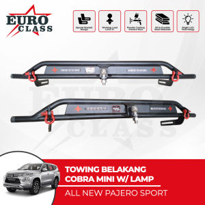 TOWING BAR COBRA MINI W/LAMP - ALL NEW PAJERO SPORT