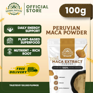 Herbal Nation Peruvian Maca Powder – Natural Energy Superfood 100g