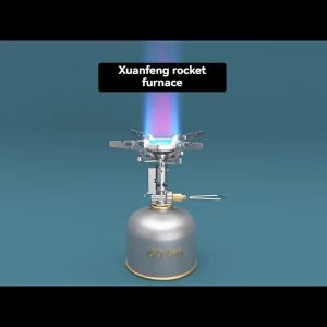 CAMPINGMOON XD-2F Outdoor Portable Voltage Stabilized Integrated Gas Stove High Power Windproof Hiking Field Stove Cooker