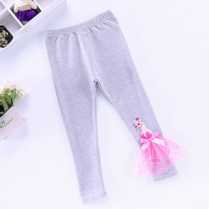 (1-7years) Leggings Kids Girl Outwear Fashion Cartoon Print Pants Trend Legging Budak Perempuan
