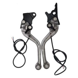 Brake Clutch Levers Handle Easy Installation for CG125 Motorcycle Modification Accessories Brake Levers with LED Light
