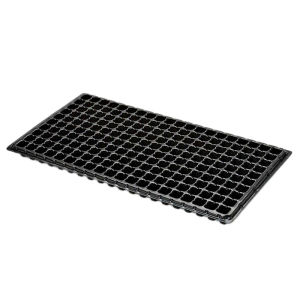 20PCS Tray Semai 105 Lubang PVC Reusable Semai Tray Breathable Pot Pembibitan Tahan Lama Seedling Tray Pembibitan