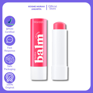 NEW! Wardah Hydrabalm Lip Care 4g - Pelembab Bibir dengan SPF 15 - Petrolatum Murni 100% - Lip Balm Lip Therapy - Hydrating Plumping