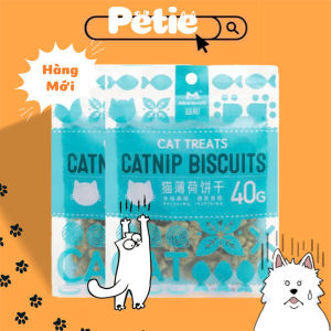 Bánh cá Catnip Biscutis Thanh cỏ mèo mix thịt gà Catnip trái bơ Bánh thưởng cho Mèo Cỏ catnip hỗ trợ tiêu hóa tiêu búi lông sạch răng thơm miệng