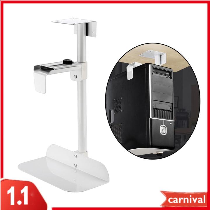 Sunniiee under Desk PC Mount under Desk Computer Stand for Computer