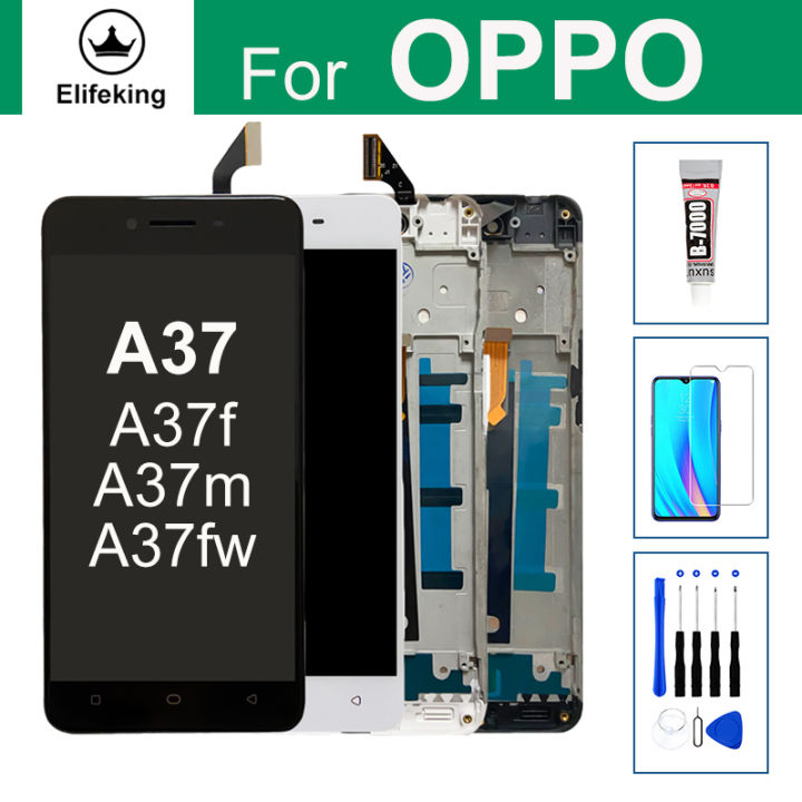 Inch Cho Màn Hình Cảm Ứng LCD Oppo A37 Bộ Số Hóa Màn Hình Lắp