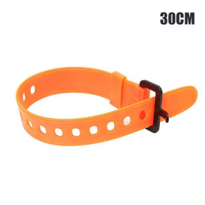 Travel Tied Belt Durable Rubber Cargo Tie 30/50CM Down Luggage Lash Belt Strap Camping Hiking Cargo Storage Belt Buckle