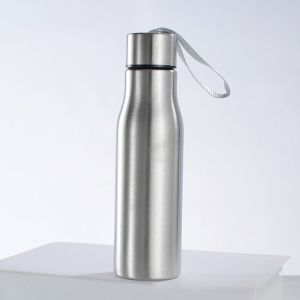 QUA Solid Leak Proof Frosting Bicycle Outdoors Sports Travel With Handle High Temperature Resistance Beer Bottle Water Cup Water Bottle Cup