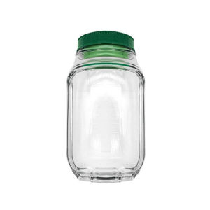 Salad Jar Salad Container Portable Breakfast Fruit Storage Box Food-grade Side Open Salad Pod With Leakproof Dressing Compartment