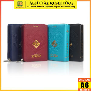 Alquran 30 Juz Lengkap Hafalan Ukuran Kecil Al Quran Al Hufaz Resleting Tajwid Warna Terjemah A6