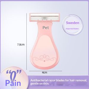 Dao cạo râu nữ amila cho làn da mịn màng-Tẩy lông nhẹ nhàng cho chân nách và vùng nhạy cảm
