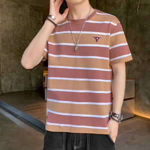 QJshop เสื้อยืดผ้ากีฬา🌙คอกลมลายทางสุดสวยไม่ธรรมดา🌎ใส่ยังไงให้โลกรู้โลกจำต้องนำกลับไปใส่แล้ว🔥