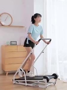 Treadmill Household Small Folding Family Dormitory Mechanical Walking Indoor Non-Plug-in Gym