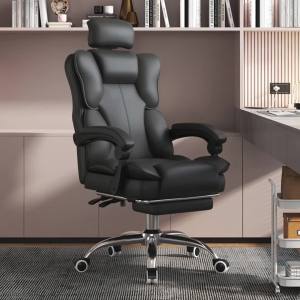 Computer chair home reclining comfortable sedentary gaming chair backrest sofa chair desk dormitory live study swivel chair