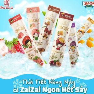 1 Kg Kẹo Thạch Zai Zai Đức Hạnh Thanh Dài Mẫu Mới- Đồ Ăn Vặt