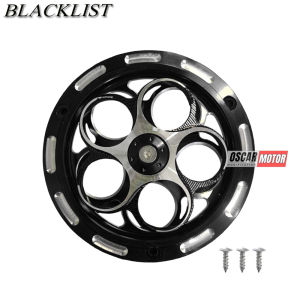 SPINNER FLOWER SHURIKEN NEW BLACKLIST UNIVERSAL VESPA FULL CNC HIGH END FULL BLACK