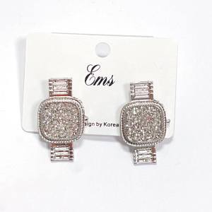 EMS fashion new style Korean Geometric Metal Large Irregular Earrings good quality