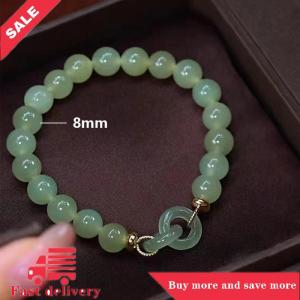 [COD] Lucky Bead Bracelet For Women Exquisite Chinese Style Heart Buckle Bracelet Bangle Fashion Jewelry Accessories Gift