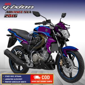 Decal Vixion Advance 2016 Striping Yamaha Vixion NVA Stiker Motor Vixion Advance Espargaro