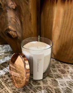 The Candledust DIAMOND DUST Jar 160 g scented powder candles burning time ~35h Vegan fully recyclable certified fragrance oils burns cleanly without soot or smoke