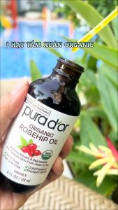 Dầu tầm xuân USDA giúp dưỡng da đầu và mọc tóc Pura Dor by Hyggee roseship oil 118ml