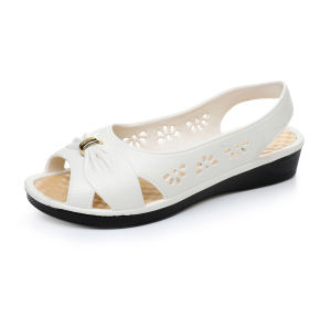 Free Shipping WomenS Sandals Fashionable For Outdoor Wear New Summer Styles Flat Soles Comfortable Soft Thick-Soled Durable Casual And Versatile