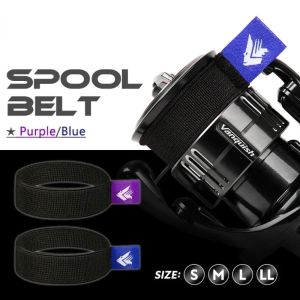 LIUJIR Spool Cover Fishing Spool Belt With Handle Pole Holder Spinning Reel Belt Outdoor Fishing Thicken Spinning Protection Belt Fishing Accessories