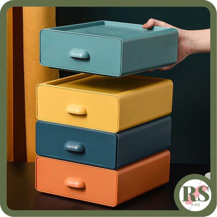 Colorful Stackable Desktop Drawer | Lazada PH