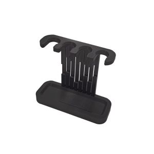 NOBLELYN 4 Khe Cắm Giá đỡ đầu bàn chải đánh răng Nhựa In 3D Hộp đựng bàn chải đánh răng  Giá đỡ sàn Giá để đồ trong phòng tắm Giữ cho đầu luôn khô ráo
