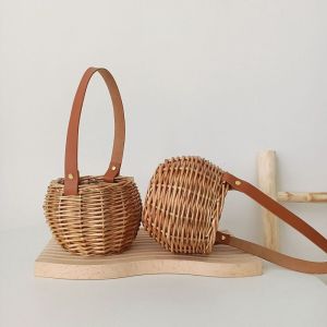 LMS70 สร้างสรรค์ ง่าย ย้อนยุค สาน เครื่องมือทำสวน ที่เก็บดอกไม้ ตกแต่งงานแต่งงาน อุปกรณ์ถ่ายภาพ ตะกร้าเก็บของ ตะกร้าปิกนิก ตะกร้าช้อปปิ้ง ภาชนะกระถางดอกไม้