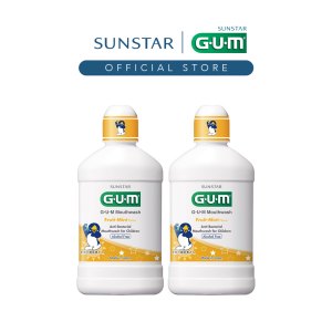 [TWIN PACK] GUM Kids Mouthwash for Children- 250ml