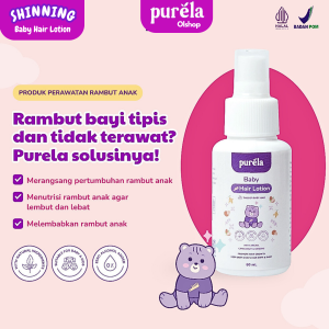 Purela Shinning Perawatan Kulit Anak dan Rambut Si Buah Hati