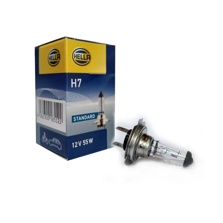 HELLA 12V/55W Halogen Standard Bulb H7