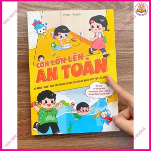 Sách- Truyện Tranh: Con Lớn Lên An Toàn