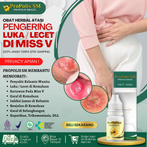Obat Untuk Luka Lecet Di Miss V Alami Obat Herbal Penyembuh Sariawan Di Kelamin Wanita Mengobati Sariawan Pada Kemaluan Perempuan Menghilangkan Infeksi Jamur Penyebab Gatal Penghilang Bau Tak Sedap Di Selangkangan Obat Luka di Kemaluan - Propolis SM