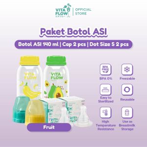 Vitaflow Breastfeeding Kit 140 ml Fruit