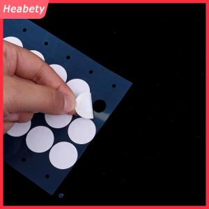 Heabety 48pcs tờ 20mm Tổng hợp giấy lọc sticker cho dưới miệng rộng Jar Nắp nấm trồng trọt Nguồn cung cấp
