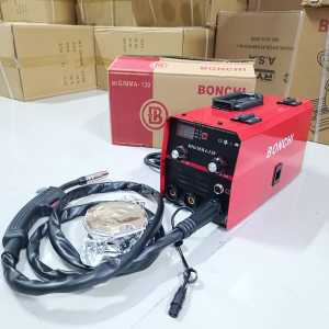 Mesin las MIG Mesin Las Listrik trafo las welding inverter Las Tanpa Gas Travo BONCHI Free 1Kg Kawat Las 0.8MM