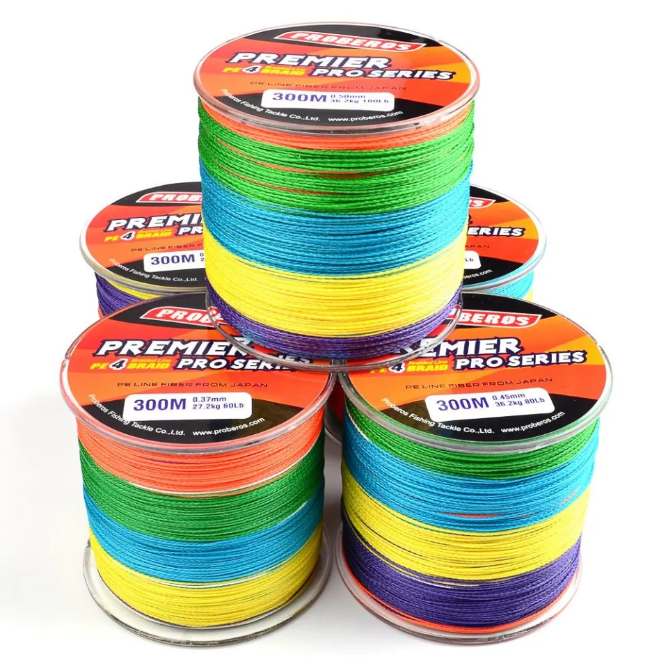 YeulionCraft Reflective Fishing line Colored Strands Super Strong Japan  Multifilament PE braid line Luggage Strand Accessories