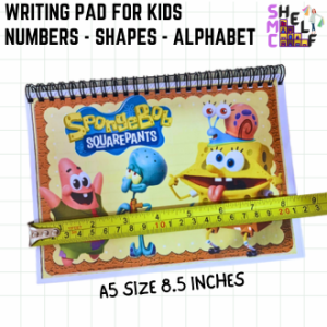 "SMC SHELF Writing Pad Paper: Boost Kids Skills with Fun Practice Tracing and Writing!"