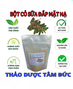 100g bột cỏ sữa dùng để đắp mặt nạ