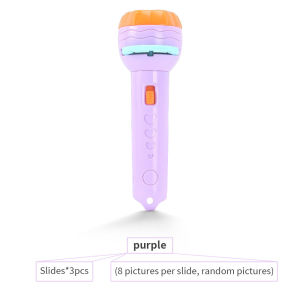 Mumystation 24 Pattern Kids flashlight projection toy Boy girl Luminous projection lamp toy Early education toy mainan anak-anak