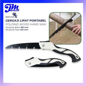 Gergaji Lipat Genggam Super Tajam Portable Multifungsi Pohon Kayu Gergaji Foldable