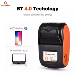 Senda SDXP-210 Portable Wireless Bluetooth Thermal Printer Handheld 58mm Receipt Printer