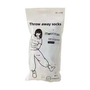7 Pairs Disposable Socks/Men Women Deodorant Travel Non-Slip/Stokin Pakai Buang/一次性袜子